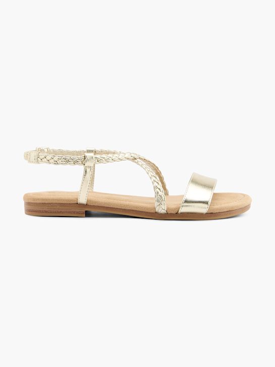 Sandaaltjes Van Haren Meisjes Sandalen Graceland Sandaal Goud