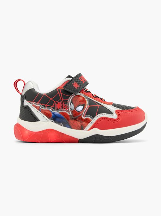 Spiderman snowboots grijs/rood
