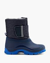 CERYTHRINA Sneeuwlaarzen voor kinderen, warm gevoerde sneeuwlaarzen voor jongens en meisjes, winterschoenen, klittenbandsluiting, outdoor laarzen, zwart 66, 32 EU