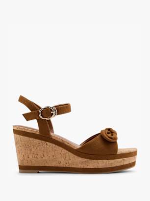 Graceland Sandalette Bruin